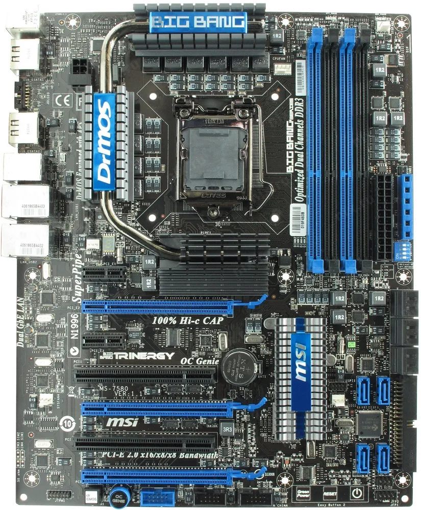 материнской платы MSI Trinergy