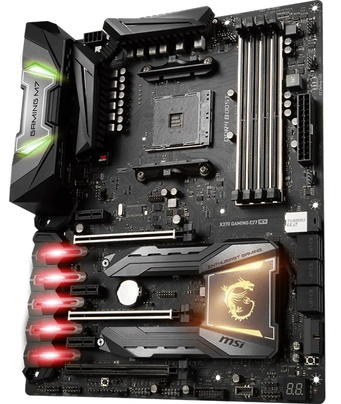 материнской платы MSI X370 GAMING M7 ACK