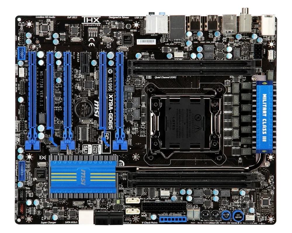 материнской платы MSI X79A-GD65