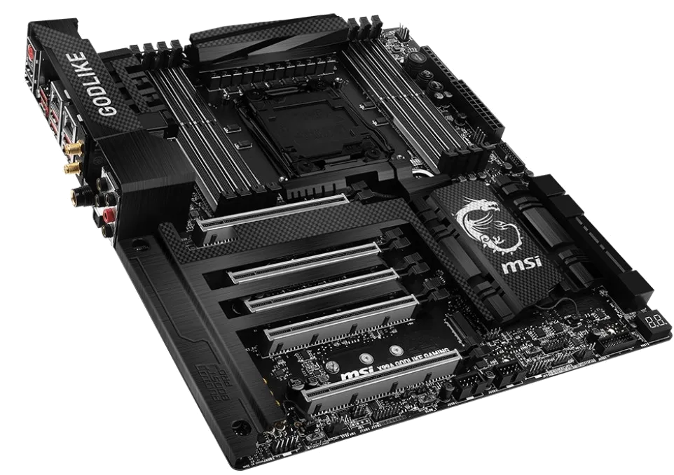 материнской платы MSI X99A GODLIKE GAMING CARBON