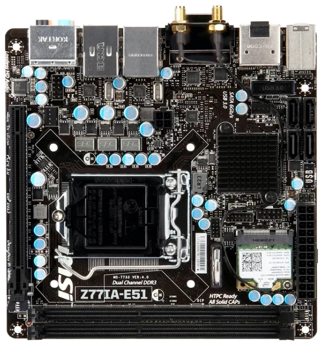 материнской платы MSI Z77IA-E51