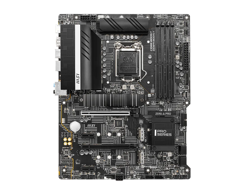 материнской платы MSI Z590-A Pro