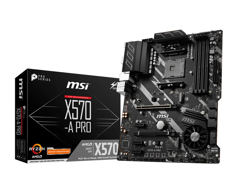 материнской платы MSI X570-A Pro