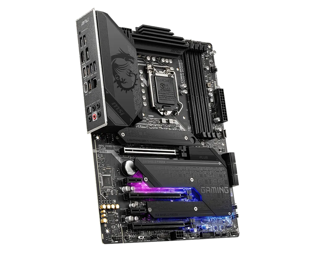 материнской платы MSI MPG Z590 Gaming Plus