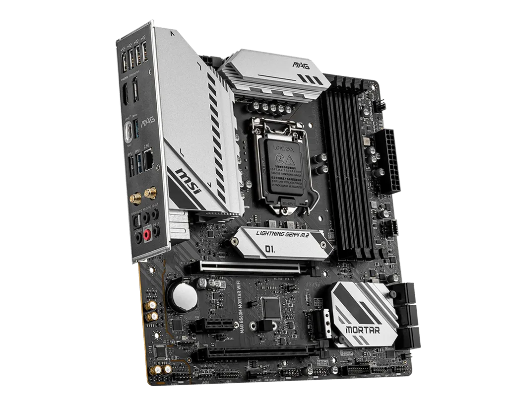 материнской платы MSI MAG B560M Mortar WiFi